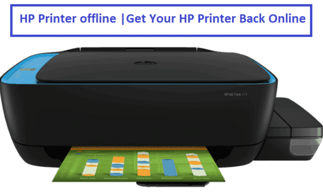 HP Printer Offline Error Windows 10 Fix Here with Easy Steps